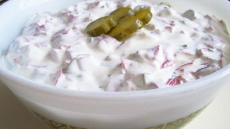 Pickle and Corned Beef Dip Created by lauralie41