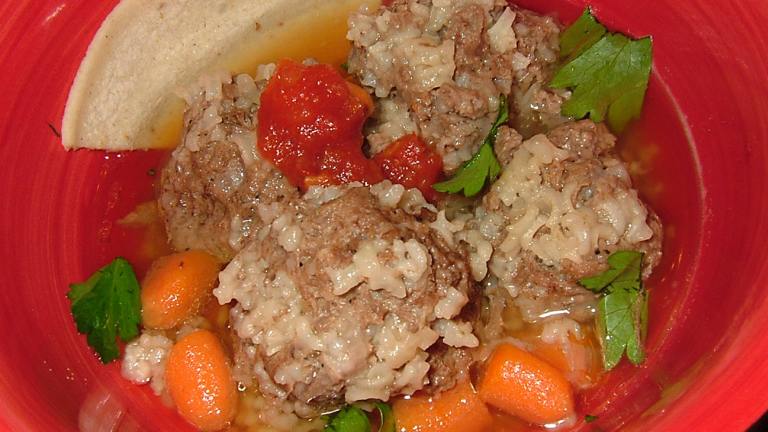 Simplified Traditional Albondigas Soup Created by PanNan