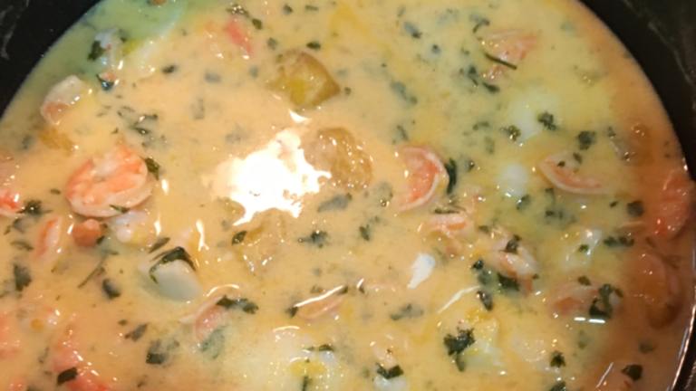 Thai Shrimp in Curried Coconut Sauce Created by Anonymous