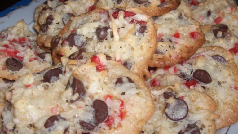 Chocolate-Cherry-Coconut Macaroons created by SweetySJD