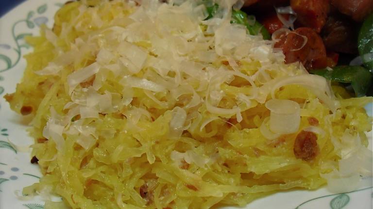 Spaghetti Squash "carbonara" (Diabetic) created by PaulaG