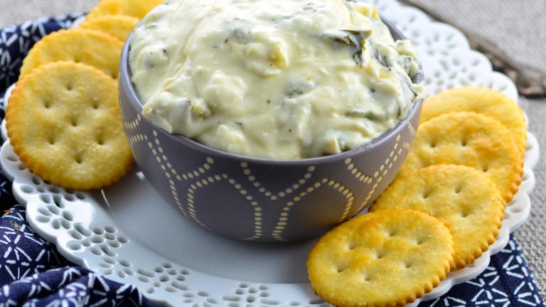 Spinach Artichoke Dip (Slow Cooker) Created by May I Have That Rec