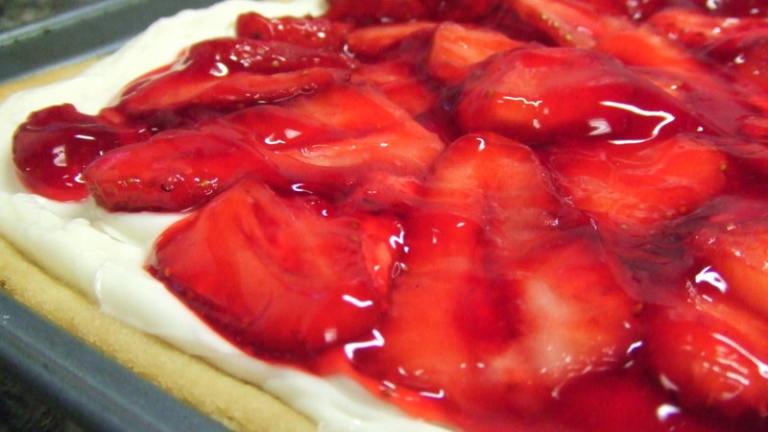 Strawberry Splendor Pizza Recipe created by Vseward Chef-V