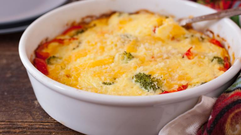 Low-Carb Broccoli Gratin created by DianaEatingRichly
