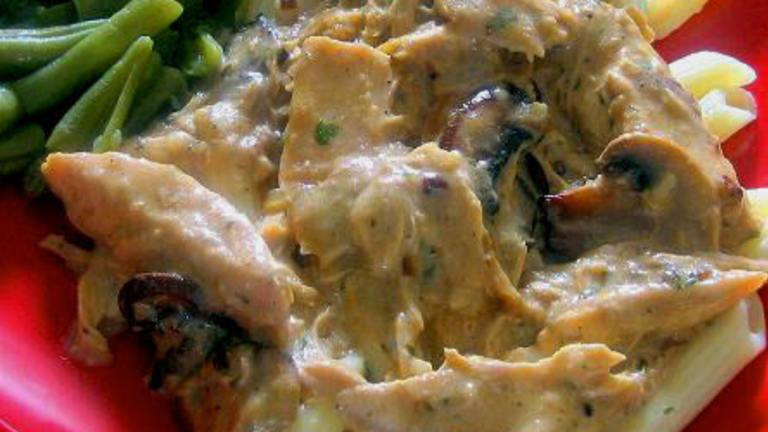 Chicken With Wild Mushrooms and Balsamic Cream Sauce created by diner524