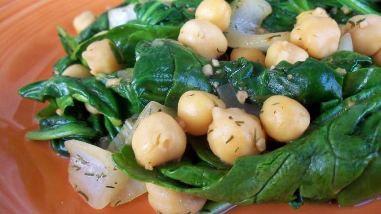 Greek Chickpeas & Spinach created by Parsley