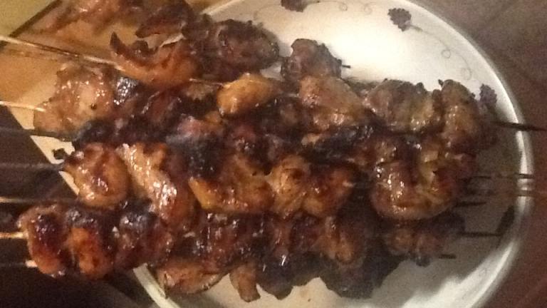 Honey Chicken Kabobs created by seal angel