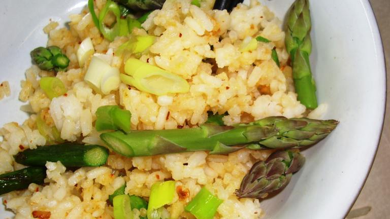 Asparagus Fried Rice Created by Karen Elizabeth