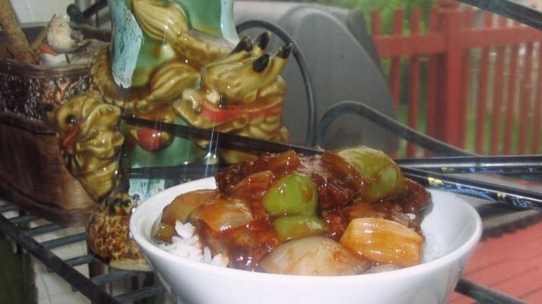 Sweet and Sour Pork/Chicken Created by Lorrie in Montreal