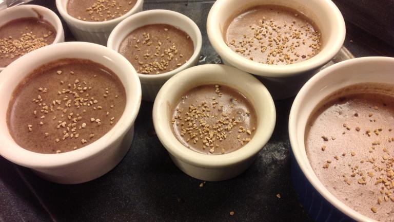 Chocolate Panna Cotta Created by Bizzyble