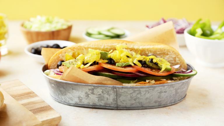 Veggie Delightful Sandwich à La Subway created by Jonathan Melendez