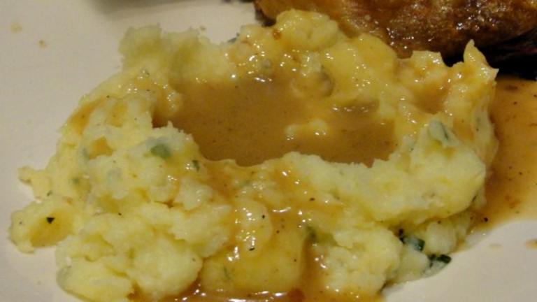 Parsley, Garlic, & Scallion Mashed  Potatoes Created by diner524