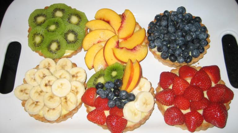 Homemade Fresh Fruit Tarts Created by -Sabrina-