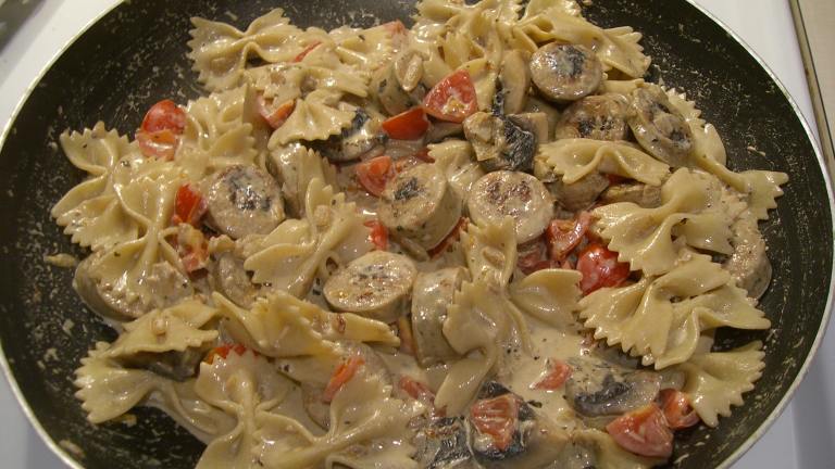 Chicken Sausage Farfalle Created by citygirl716