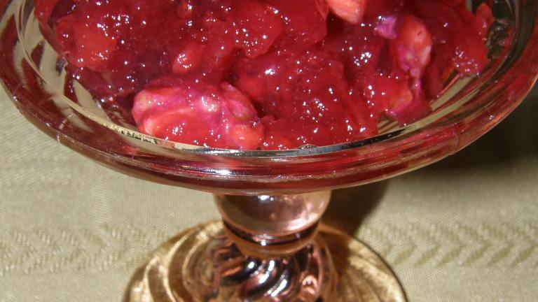 Festive Cranberry-Pineapple Salad Created by mydesigirl