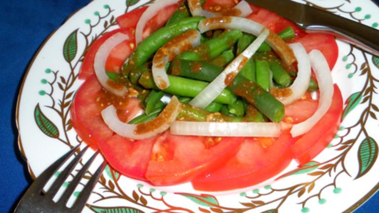 Green Bean Tomato Salad Created by Bergy