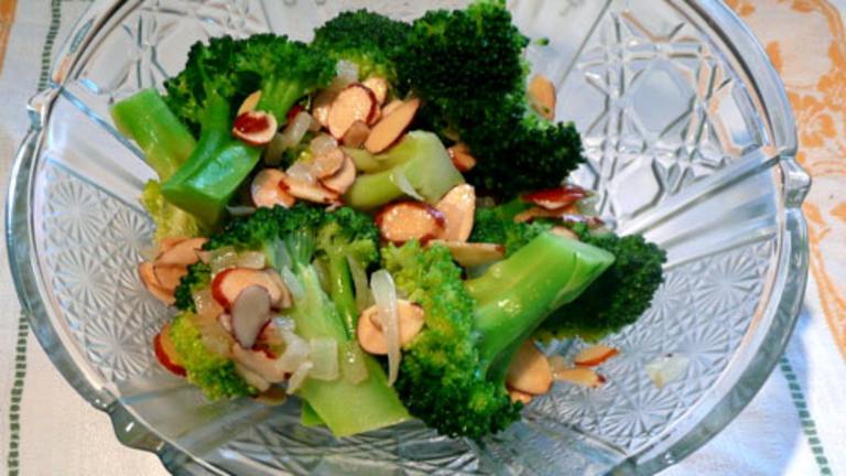 Broccoli With Almonds created by Outta Here