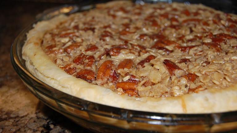 Oatmeal Pecan Pie Created by mikey  ev