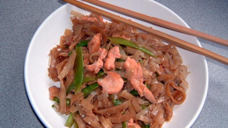 Salmon Noodle Salad Created by Tulip-Fairy