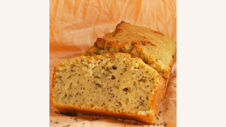 Easy Vanilla Poppy Seed Bread  (Diabetic Changes Given) created by Lalaloula