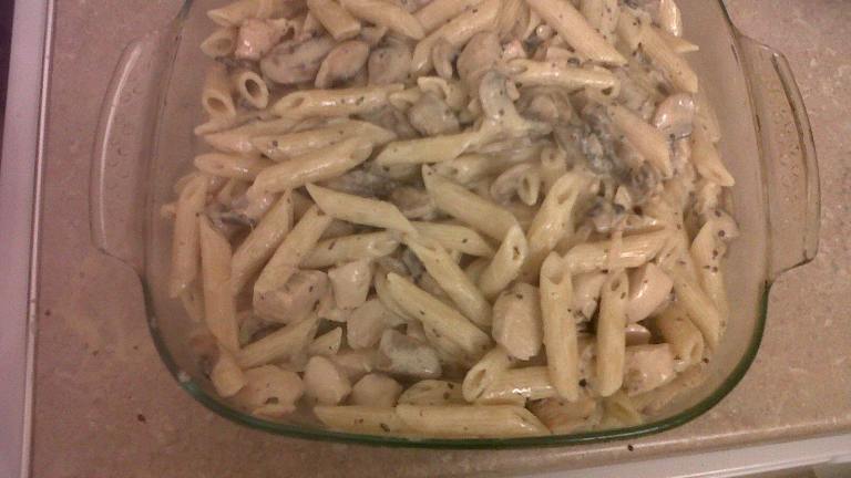 Creamy Chicken & Mushroom Pasta Recipe - Food.com