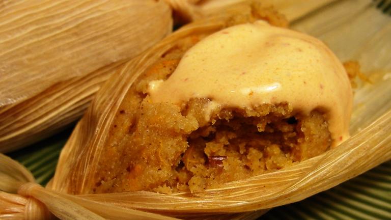 Sweet Tamales With Yams and Pecans created by SharleneW