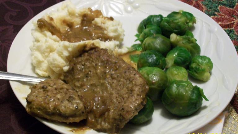 Cube Steak & Gravy Created by Chef1MOM-Connie
