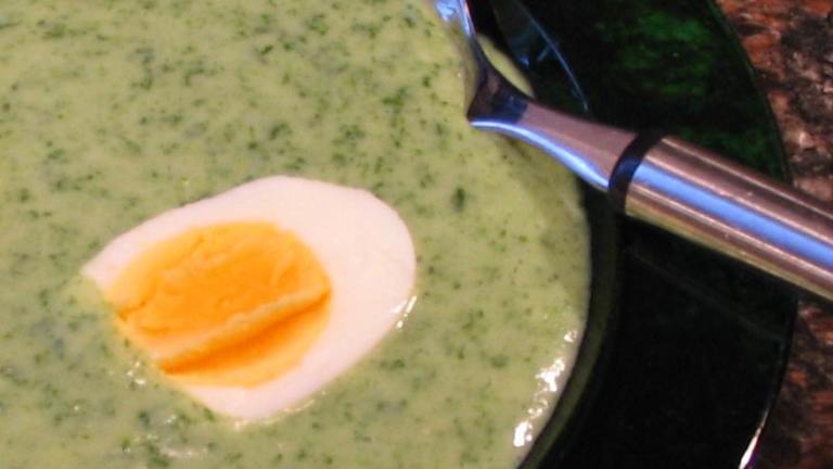 Finnish Spinach Soup (Pinaattikeitto) Created by stormylee