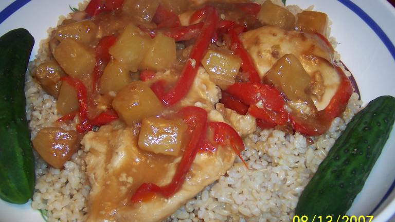 Pineapple Chicken Created by Mommy Diva