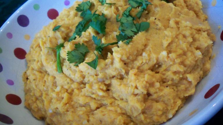 Sweet Potato and Goats Cheese Mash created by Parsley