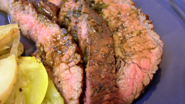 Alexa's Cilantro-Ginger Flank Steak created by Bayhill