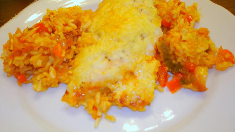 Chicken Rice & Veggie Casserole created by Boomette