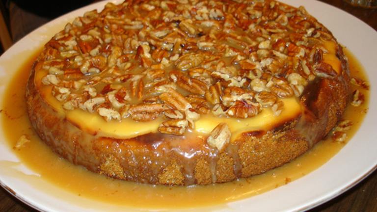 Pecan Caramel Cheesecake Created by Boomette