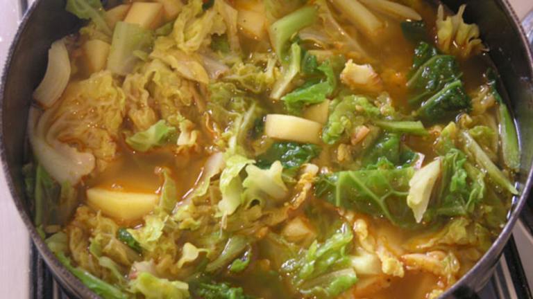 Croatian Kale (Savoy Cabbage) Stew (Kelj Cuspajz) Created by nitko