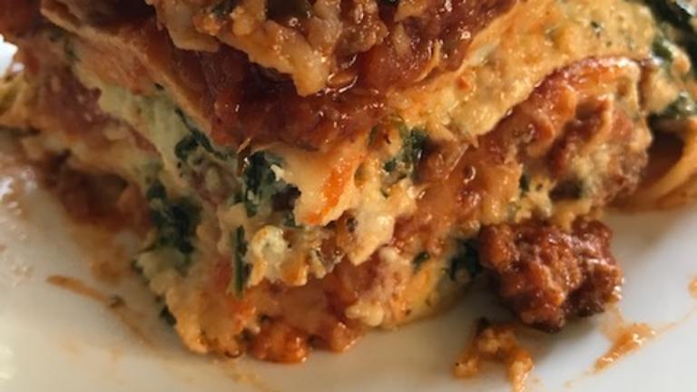 Our Perfectly Easy Lasagna Created by CindiJ