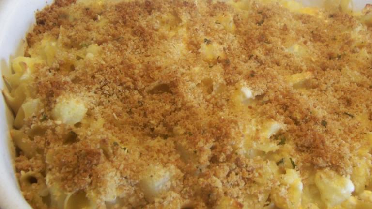 Cauliflower Noodle Casserole Created by Parsley