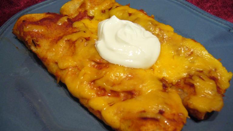Cheese and Onion Enchiladas created by cookiedog