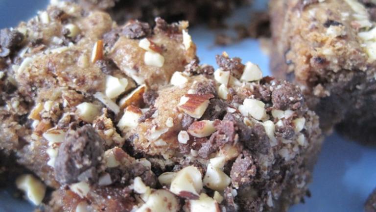 Toffee Squares With Toasted Pecans Created by katew