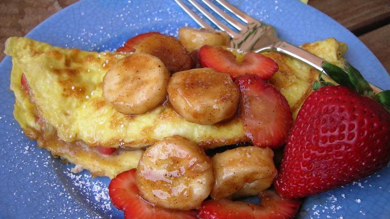 Strawberry Banana Omelet Created by Pam-I-Am