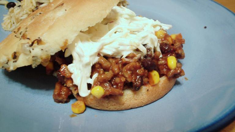 Chipotle Sloppy Joes With Crunchy Coleslaw Created by Kim127