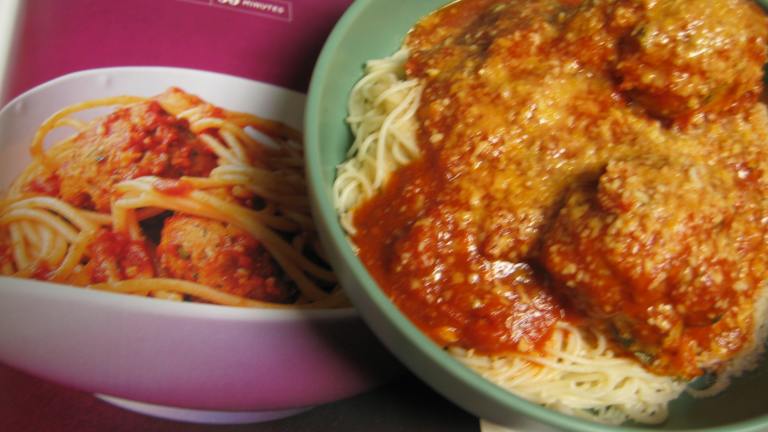 Spaghetti With Turkey Meatballs created by NOBODY12345