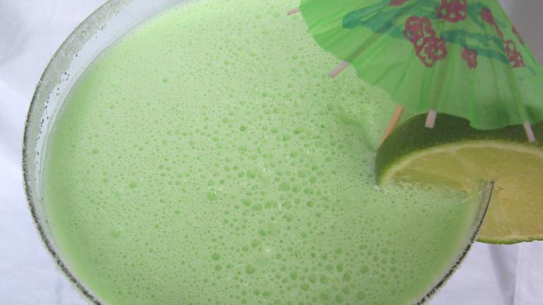 Jell-o Lime Margarita (Virgin) Smoothie Created by  Pamela 