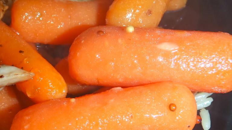 Baby Carrots With Brown Sugar and Mustard Created by Linky
