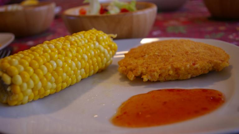 Cornmeal Crab Cakes Created by Lazarus