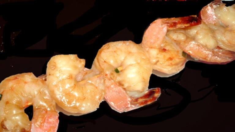Grilled Ginger Shrimp Created by Bergy