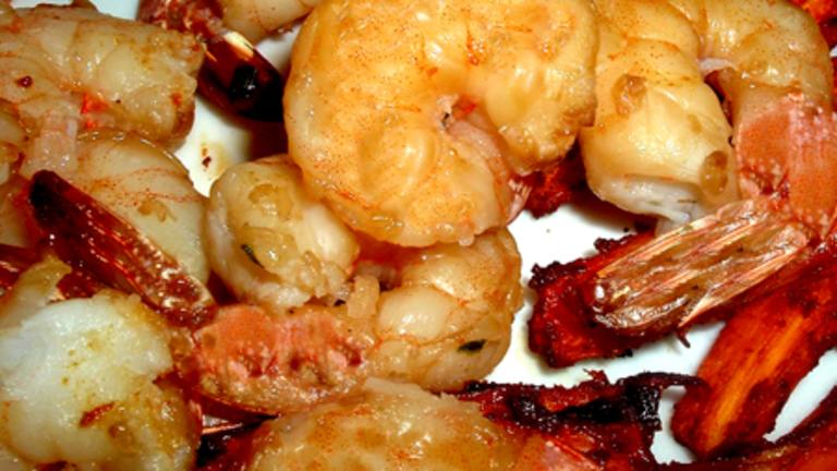 Grilled Ginger Shrimp Created by Bergy