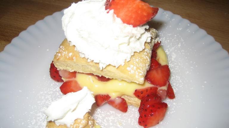 Best Ever Strawberry Napoleons Created by Halcyon Eve
