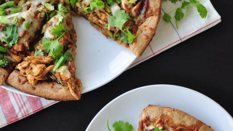 Crossing-Culture Chinese Hoisin Pizza Created by SharonChen