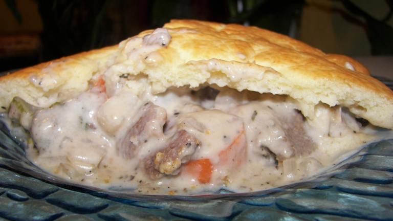 So Easy Beef Pot Pie Created by Baby Kato
