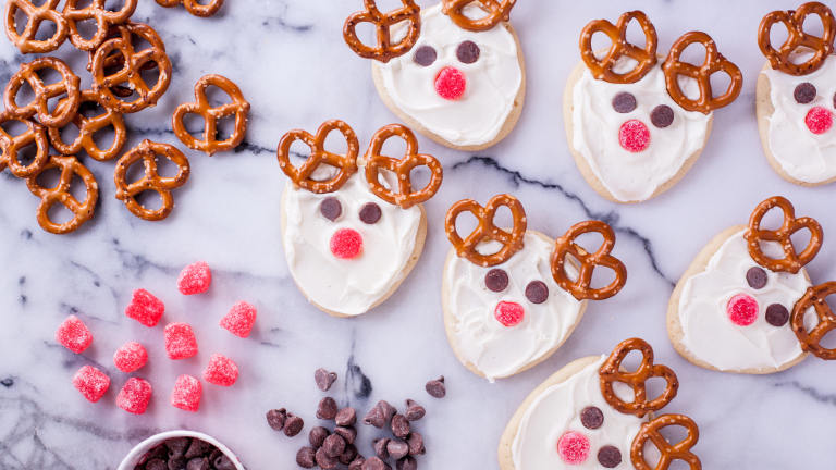 Frosted Reindeer Cookies created by DianaEatingRichly